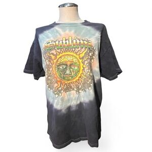 blue sublime band Tie-Dye Men's Shirt